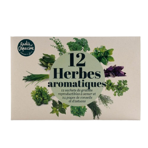SET - Semena aromatičnih zelišč 12x sort