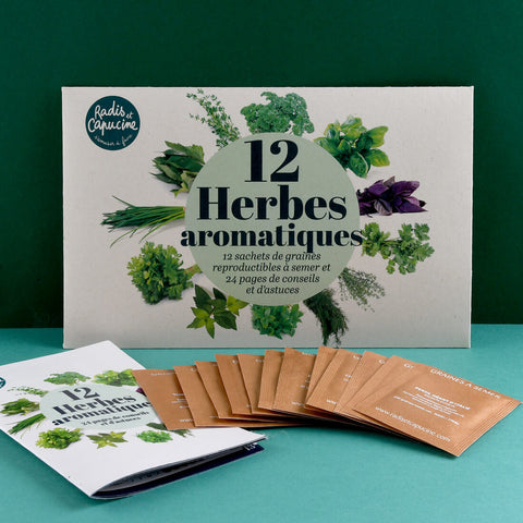 SET - Semena aromatičnih zelišč 12x sort
