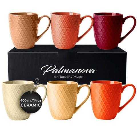 Skodelice za kavo, Palmanova magma (6x400 ml)