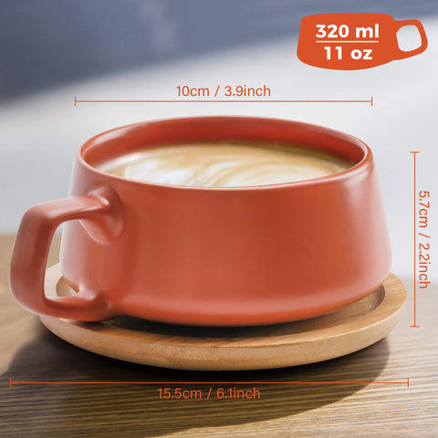 Skodelice za kavo, Luxe beige (4x320 ml)