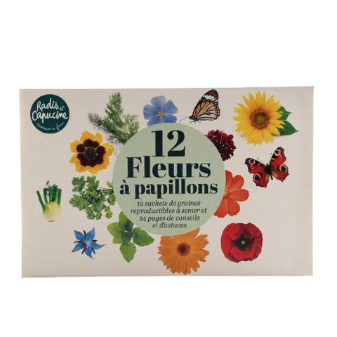 SET - Semena vrtnih cvetlic 12x sort