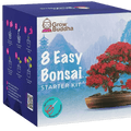 SET - Bonsai Easy, gojenje 8. vrst rastlin + škarje